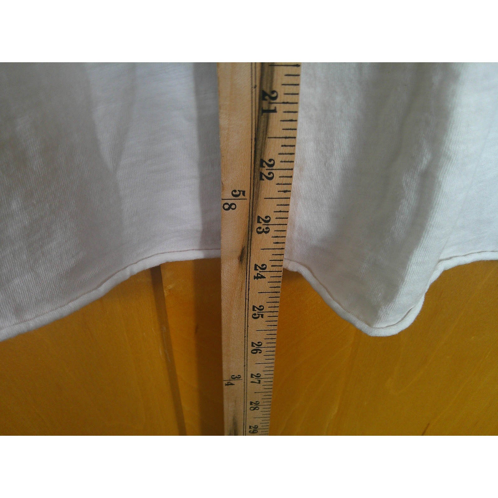 Made in Italy White Cotton Knit Tank Top Scoop Neck Tee Shirt Men’s Size Medium