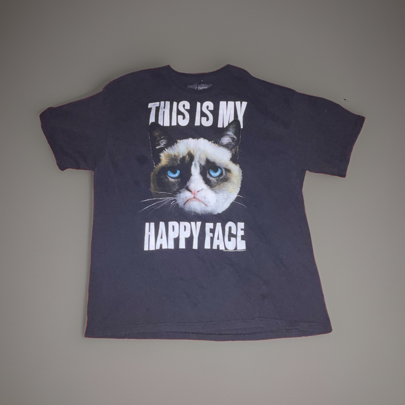 Official Grumpy Cat Graphic Tee- Size XL Minimal Wear