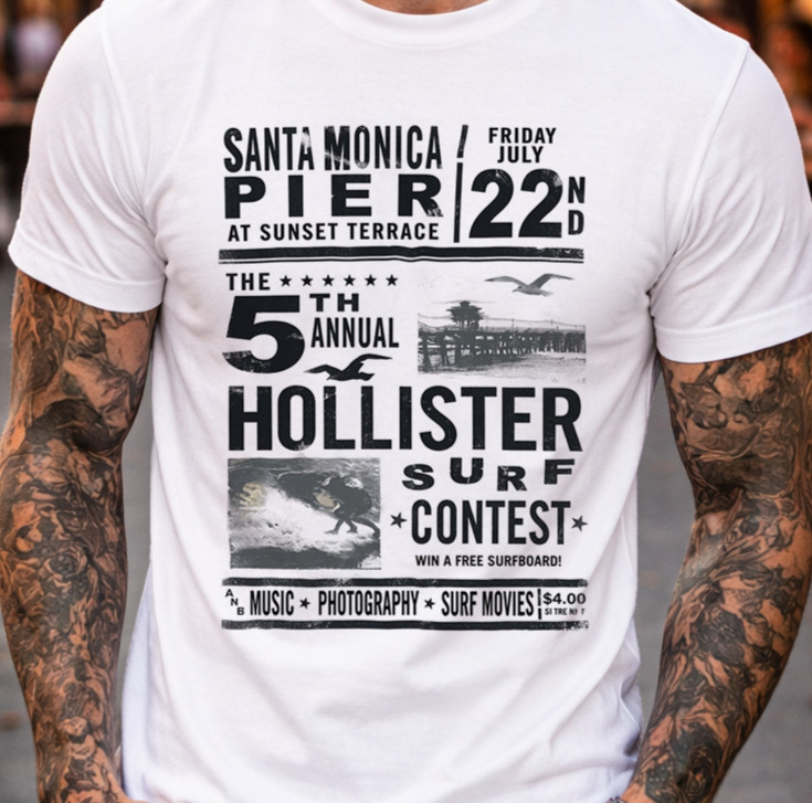 Santa Monica Pier 22nd the Retro Vintage Style Santa Monica Pier Fan Graphic