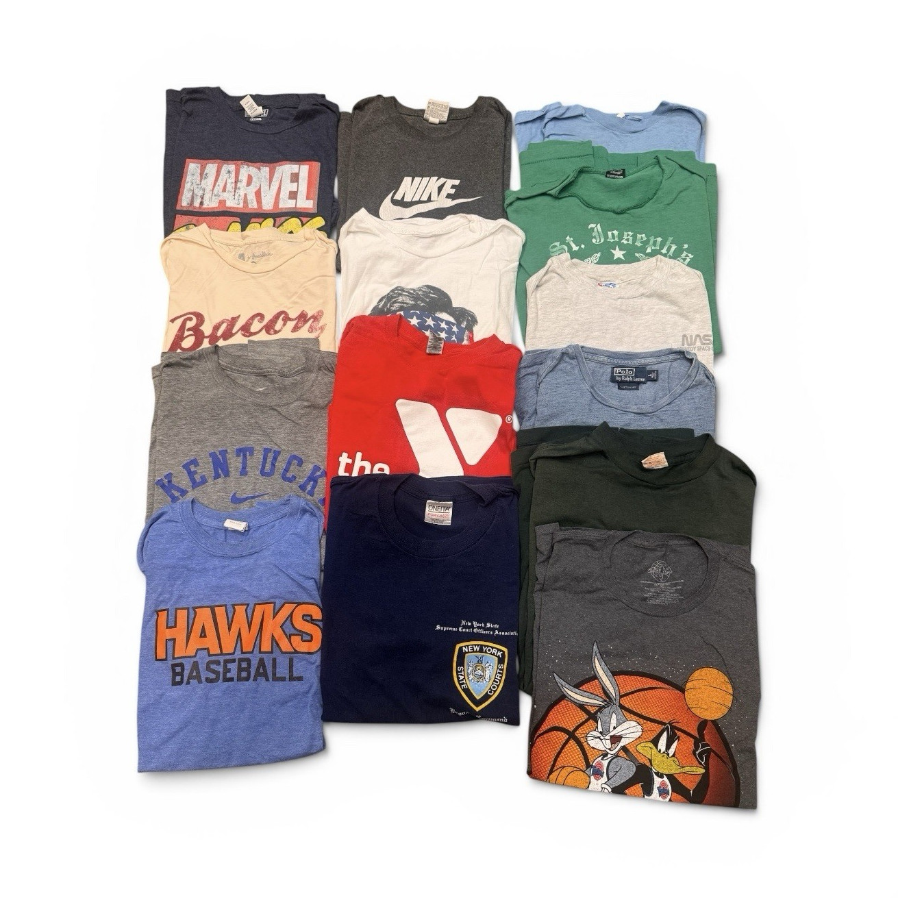 Vintage T-Shirt Lot of 14 – Sizes M-XXL – USA / Single Stitch
