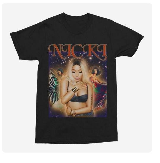 Nicki Minaj Singer t shirt, Father day shirt, father gift cotton shirt