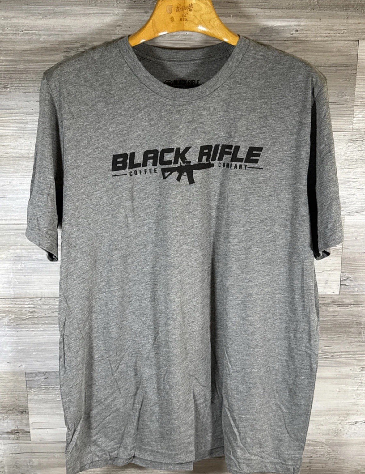 Lot Of 3 Black Rifle Coffee T Shirt Mostly Peaceful Coffee Or Die AR Grey SZ XL