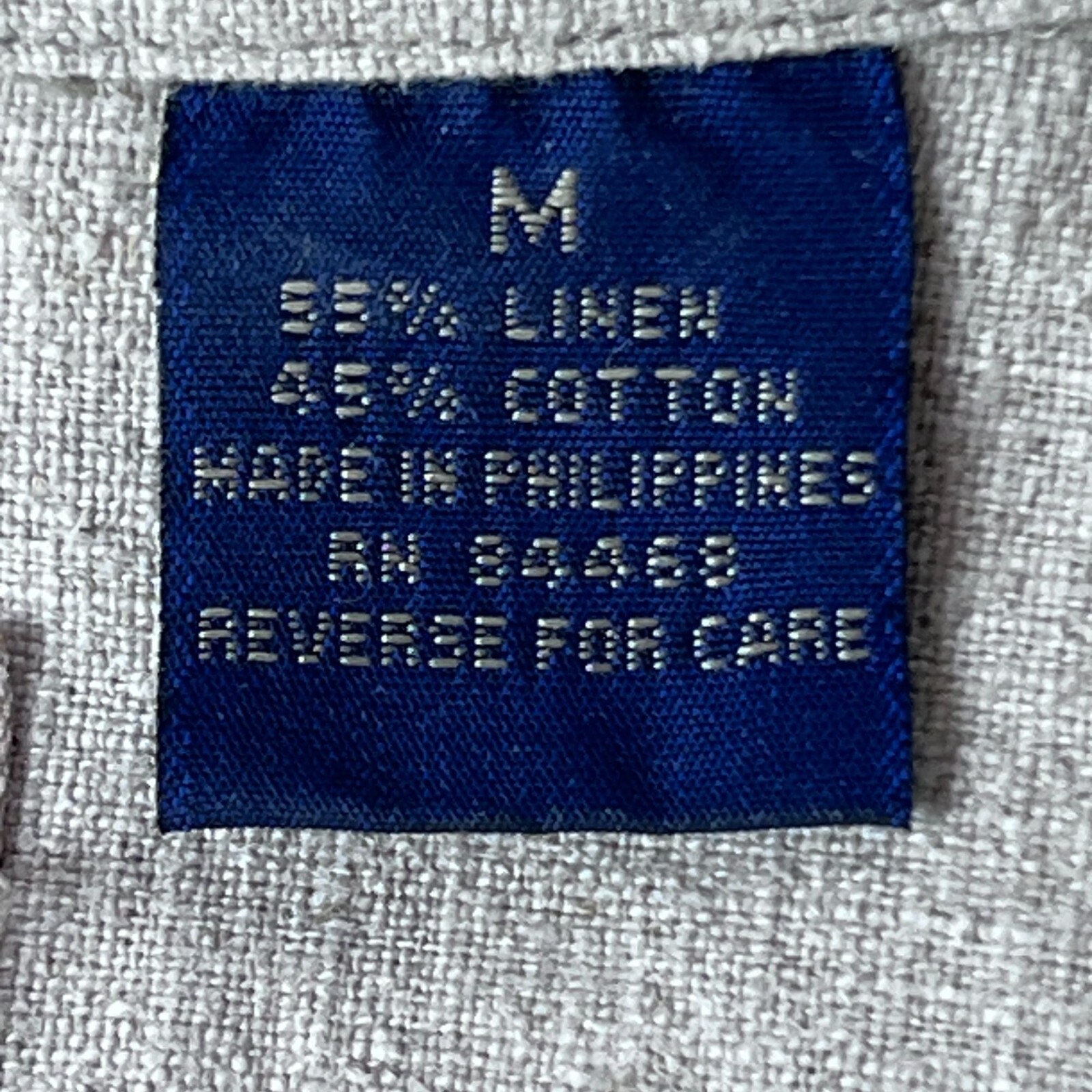 Mens Med Shirt Linen Cotton Classic Outdoor Beige Short-SleeveG.H. Bass & Co
