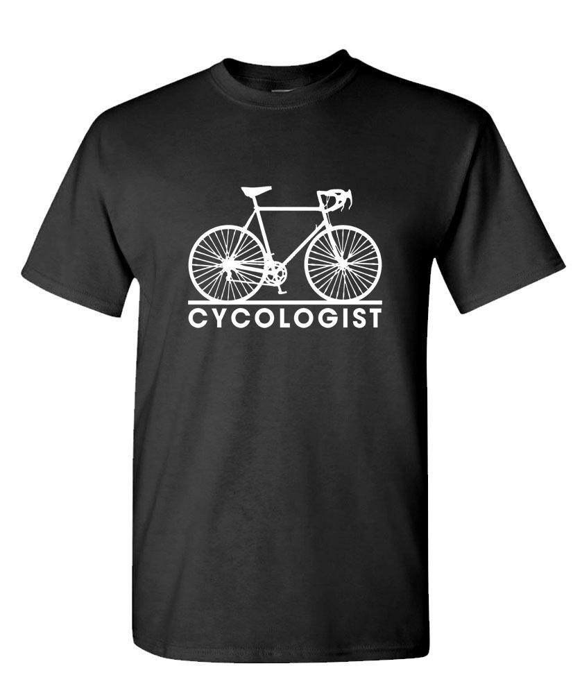 CYCOLOGIST – bike cycle bicycle exercise outdoors – Unisex Cotton T-Shirt Tee