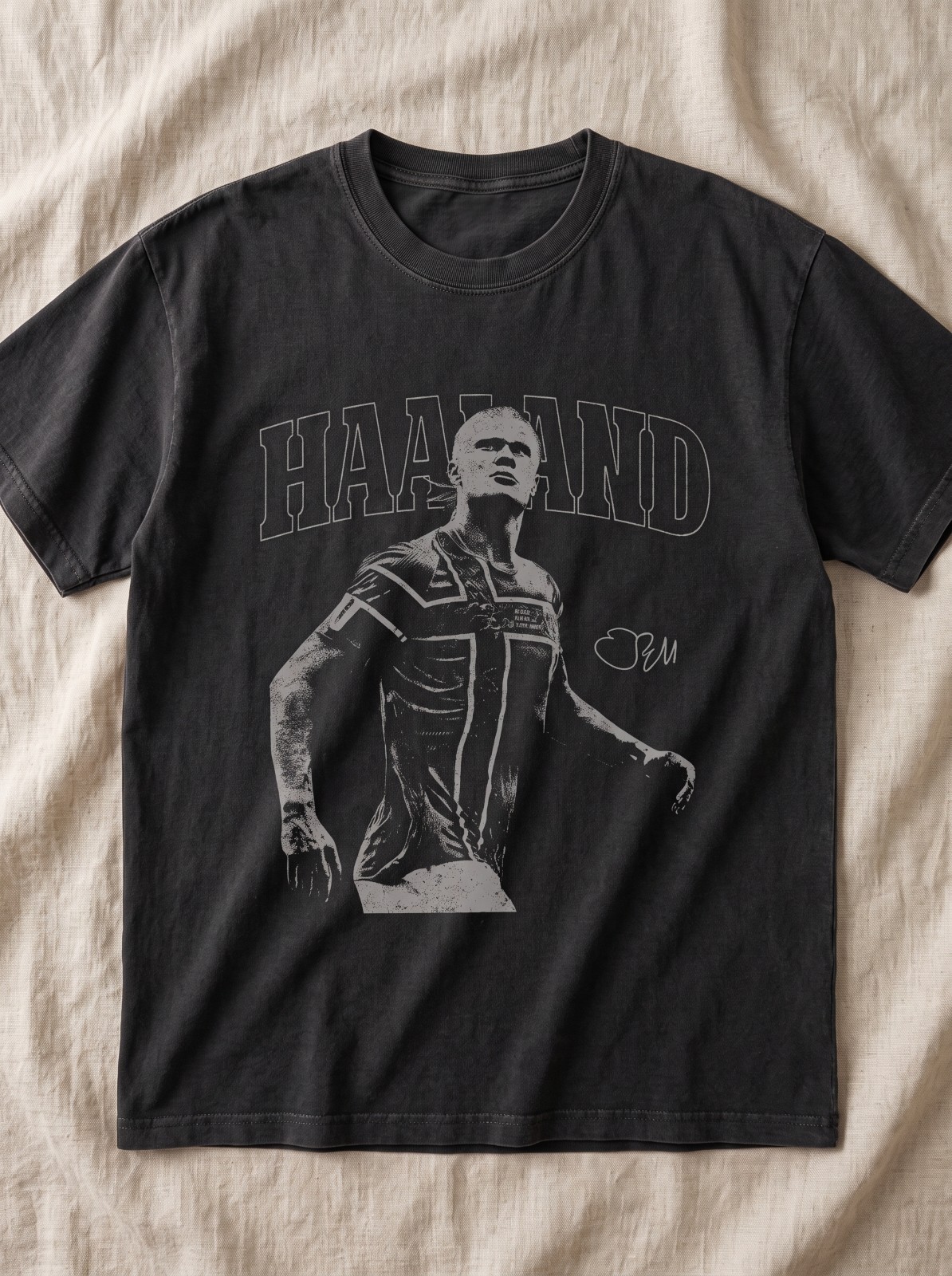 Erling Haaland Norway Soccer Vintage Comfort Colors Shirt