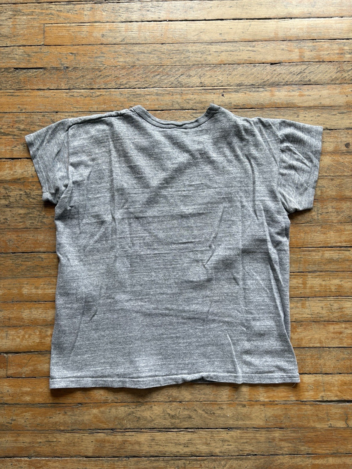 60s Collegiate Fraternal Flock Print Tee Vintage Mens Large