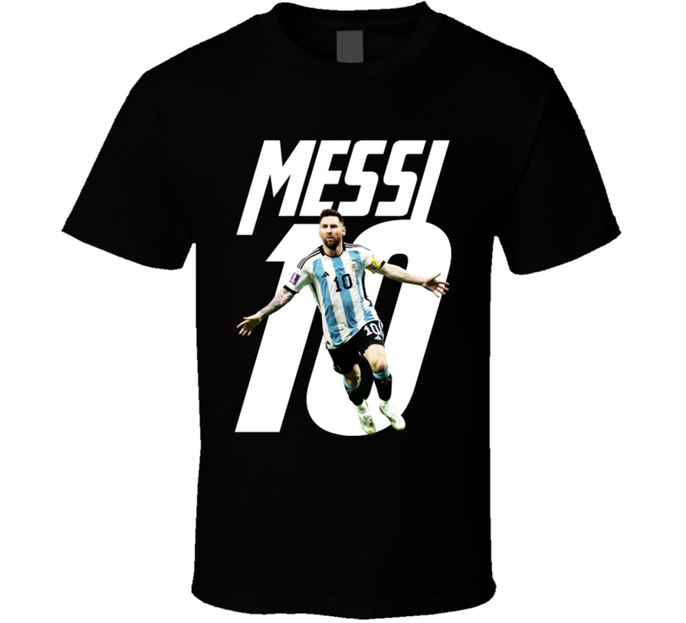 Lionel Messi Number 10 T Shirt