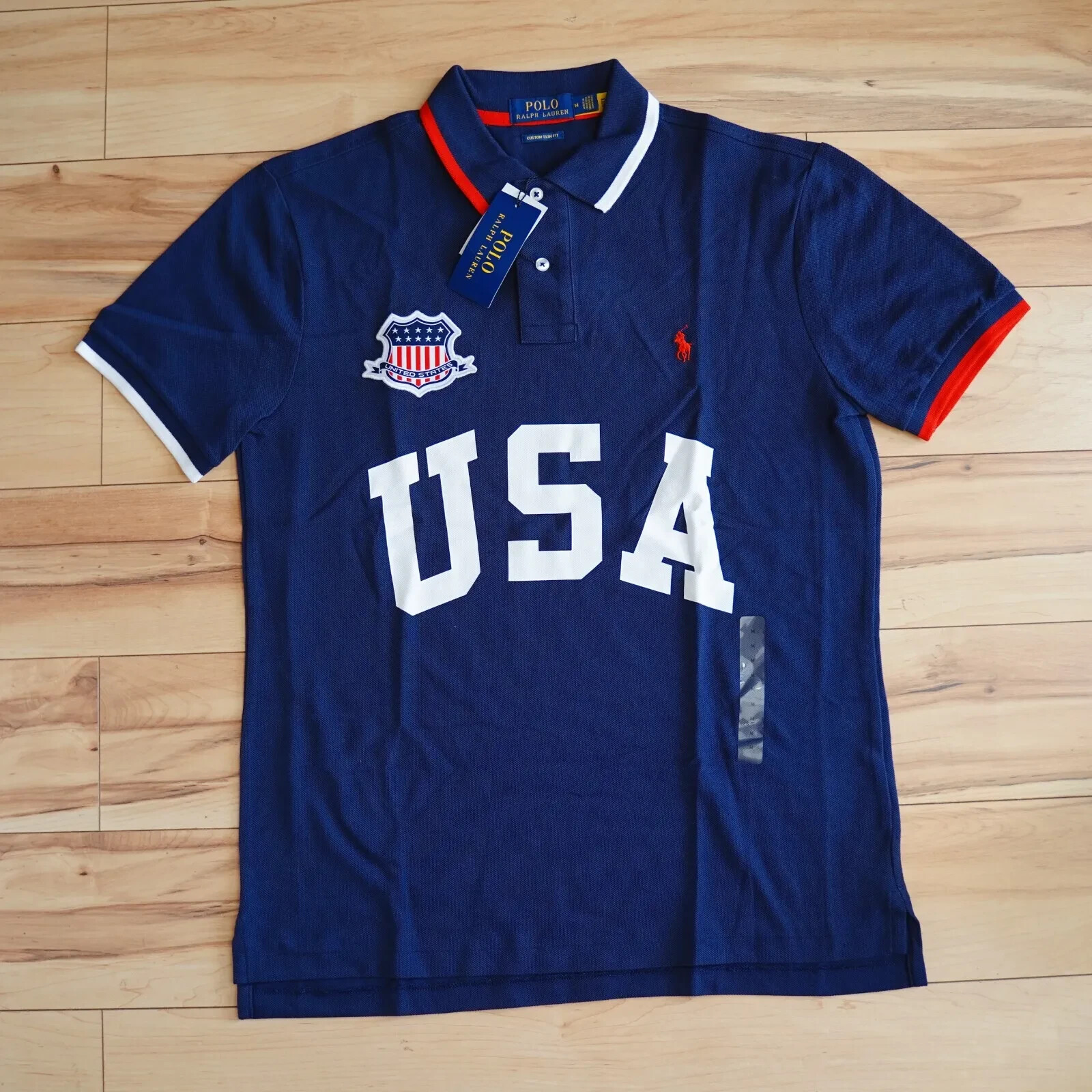 Polo Ralph Lauren Big Pony polo World Cup Country Shirt New slim fit