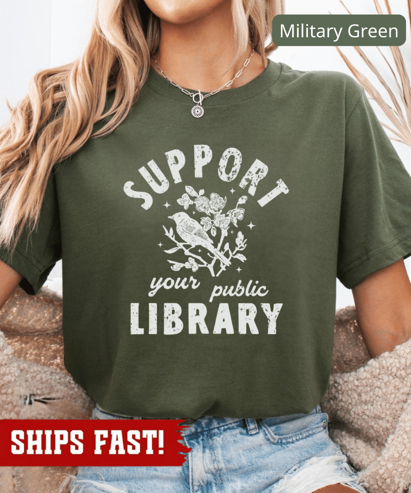 Public Library Shirt, Support Local Libraries, Bookish, Oversize, Womens, Mens