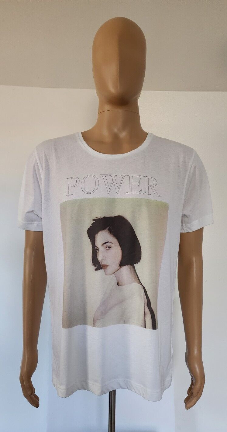 April 77 Power Graphic Print T Shirt Unisex Adults 100% Cotton X-Large*