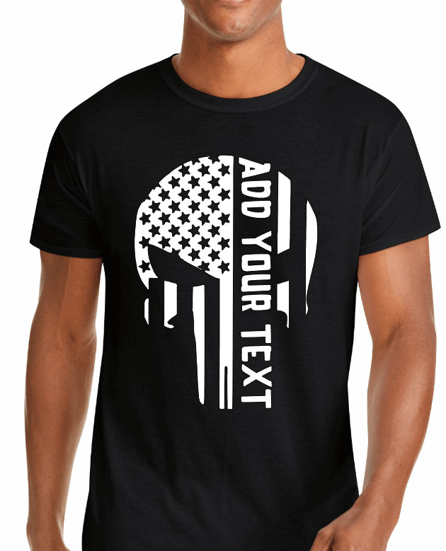 PERSONALIZED CUSTOM PRINT YOUR OWN TEXT ON A T-SHIRT CUSTOMIZED T-SHIRT UNISEX