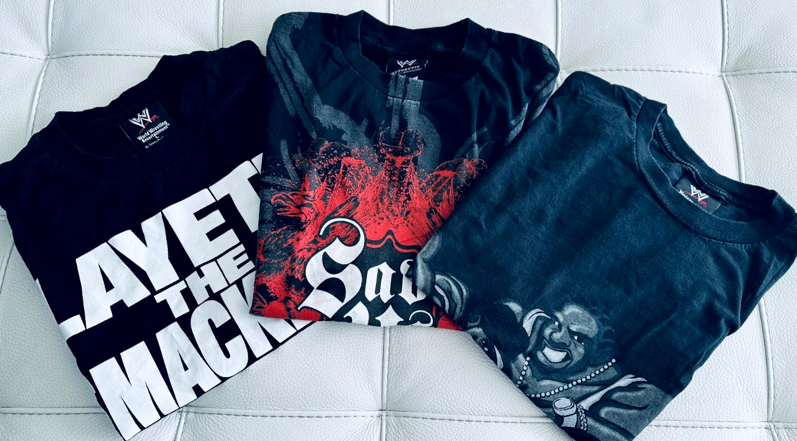World Wrestling Entertainment WWE Men’s T-shirt L Short Sleeve YOUR CHOICE: