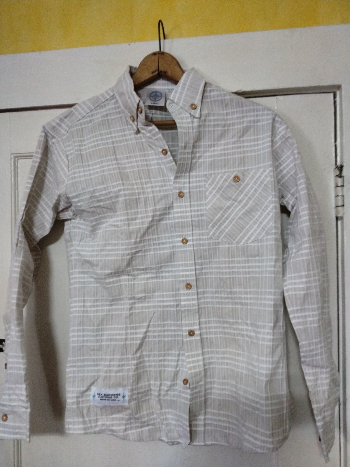 Lot Of 3 Sea Suckers X-small Button Down Dress Shirt