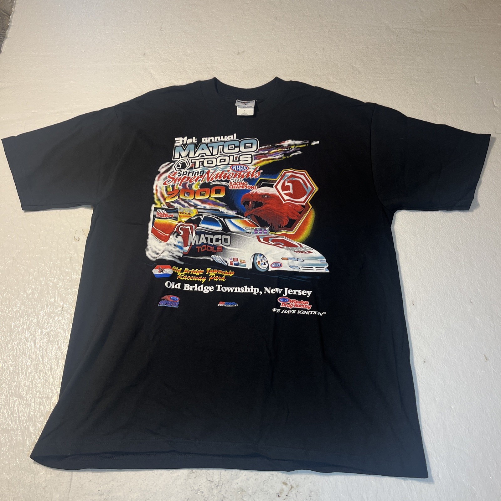 Vintage Matco Tools 31st Annual Shirt 2000 Men’s Large Black