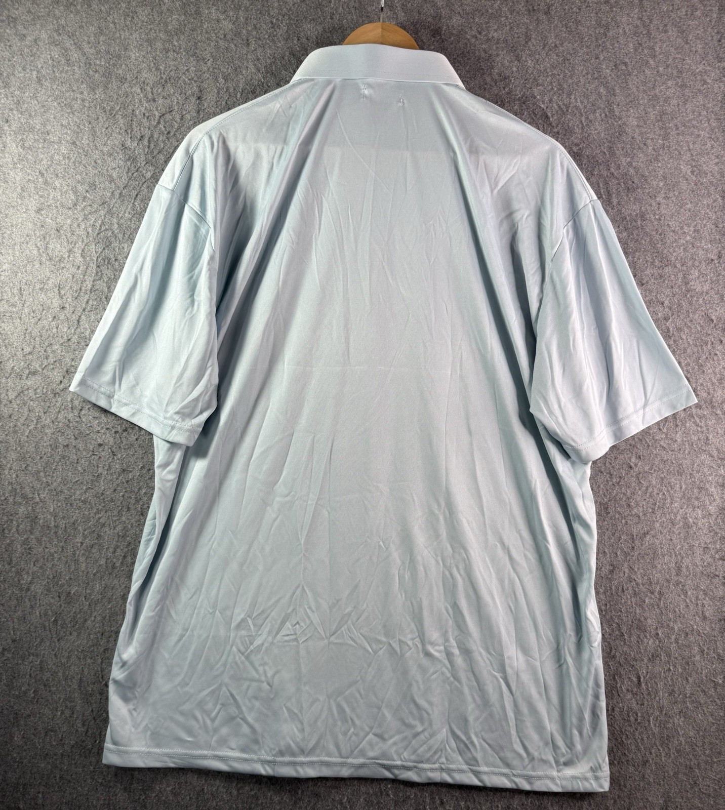 Collars & Co Light Blue Dress Collar Polo Shirt Men’s XL NEW