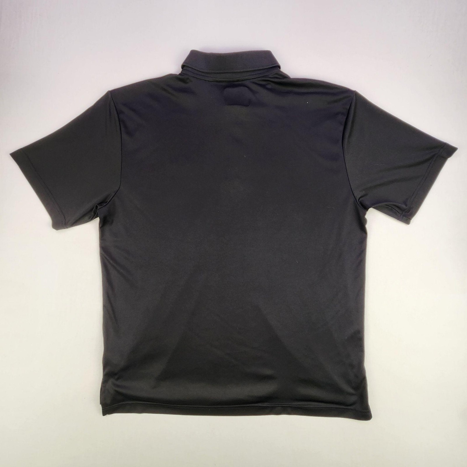 Violent Gentlemen Polo Shirt Mens Large Black VG Crossed Sticks Hockey Logo