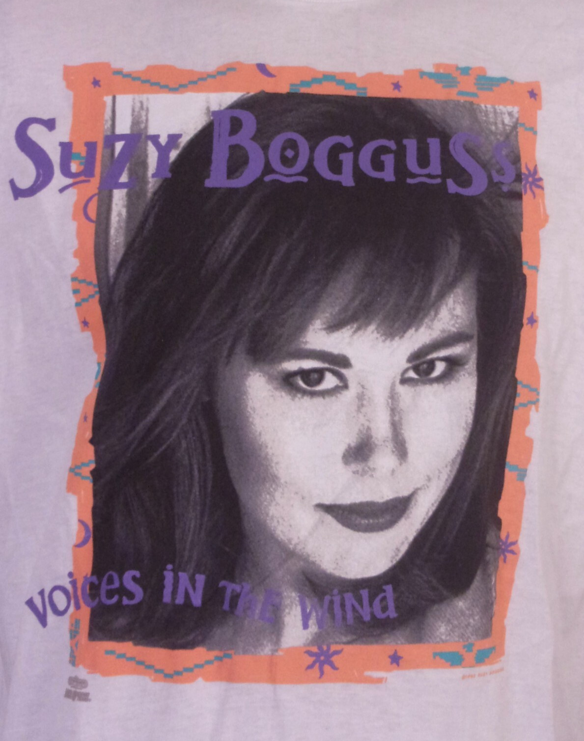 vintage 80s 90s NWOT single stitch Suzy Bogguss T-Shirt 1992 Concert Tour SZ XL