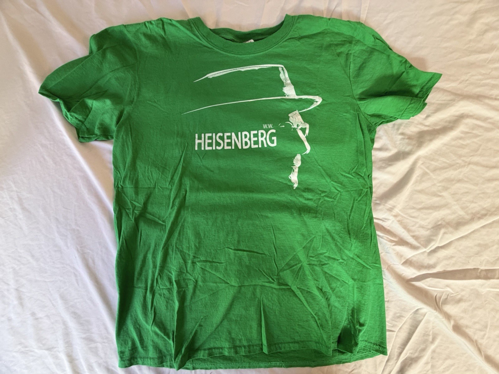 Breaking Bad Heisenberg Shirt Men’s Large Green