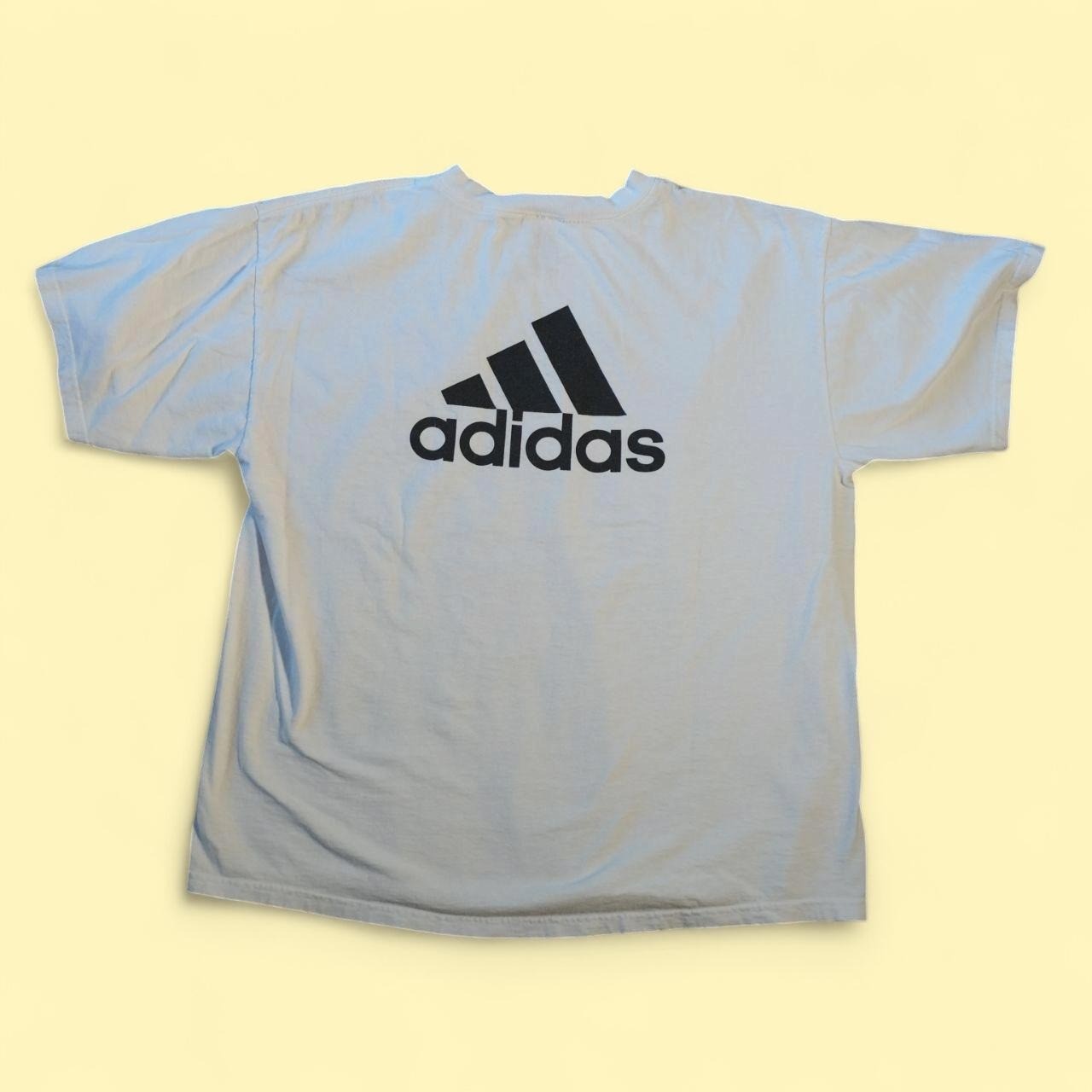 Vintage Adidas Cal Ripken Baseball Tee Men L White Good North Carolina Graphic