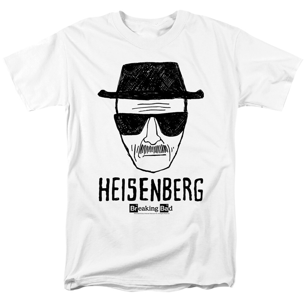 BREAKING BAD HEISENBERG Licensed Adult Men’s Graphic Tee Shirt SM-5XL
