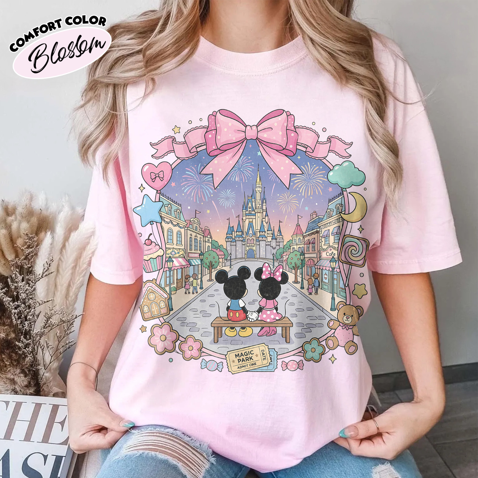 Castle Couple Shirt, Magic Kingdom T-Shirt