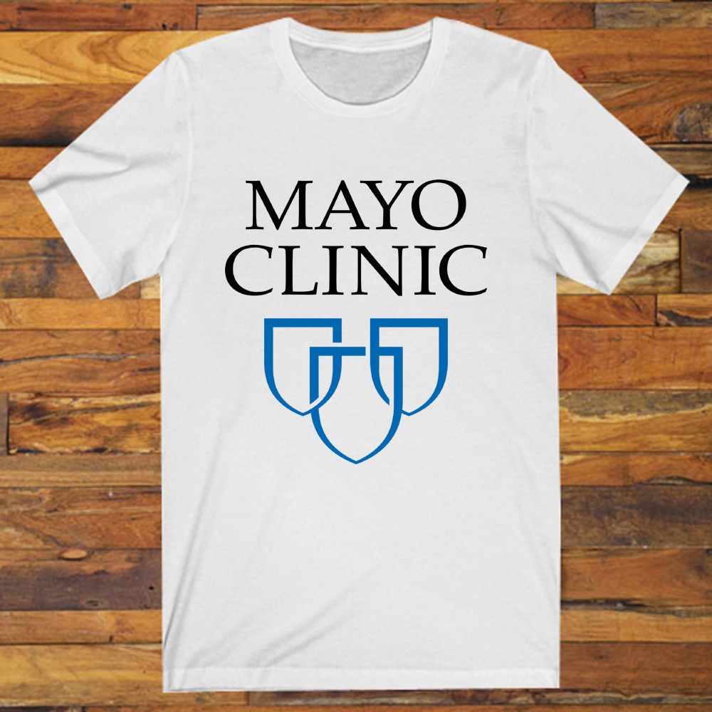 Mayo Clinic Medical Men’s White T-Shirt S-3XL