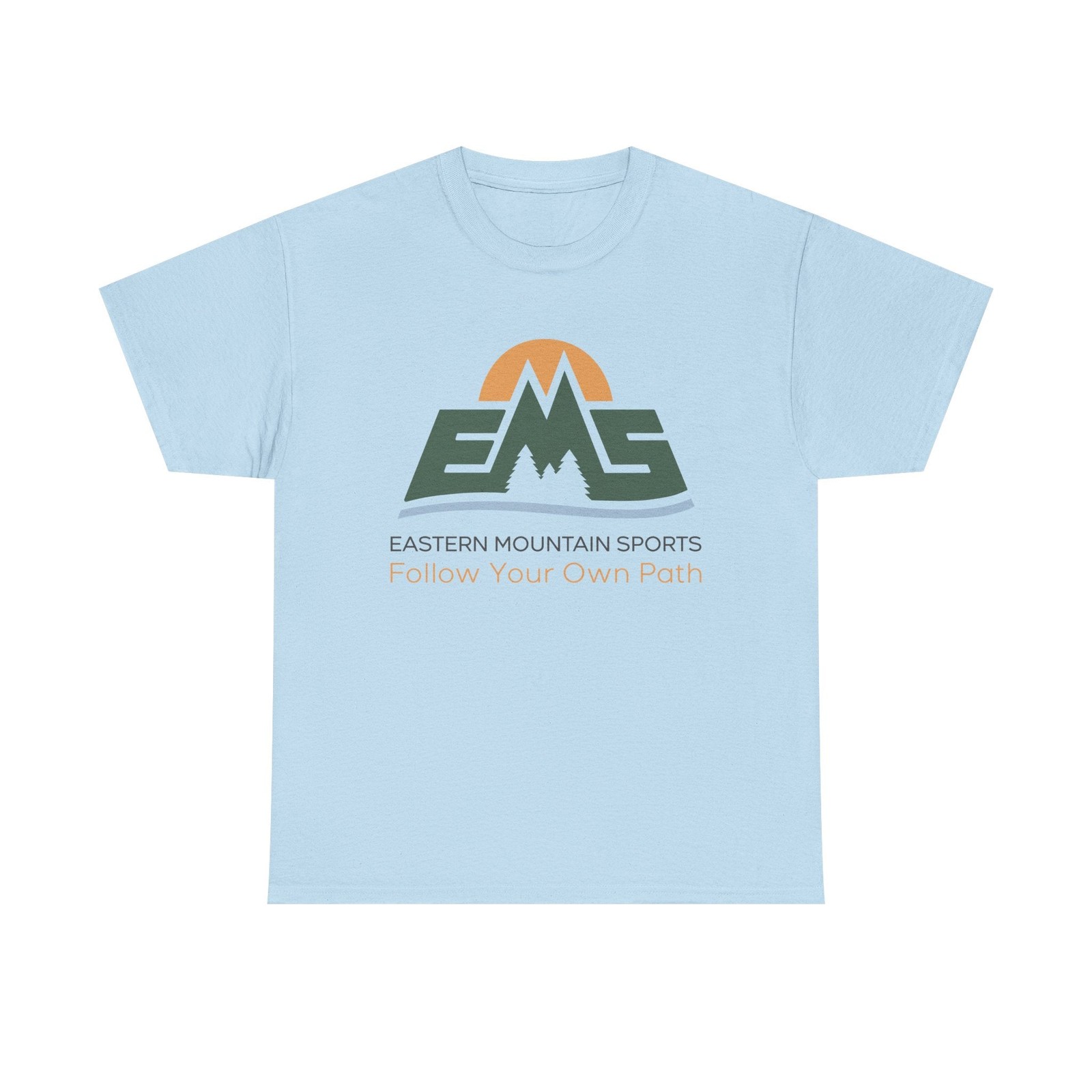 Eastern Mountain Sports T-Shirt Defunct Outdoor Retailer Follow Your Own Path
