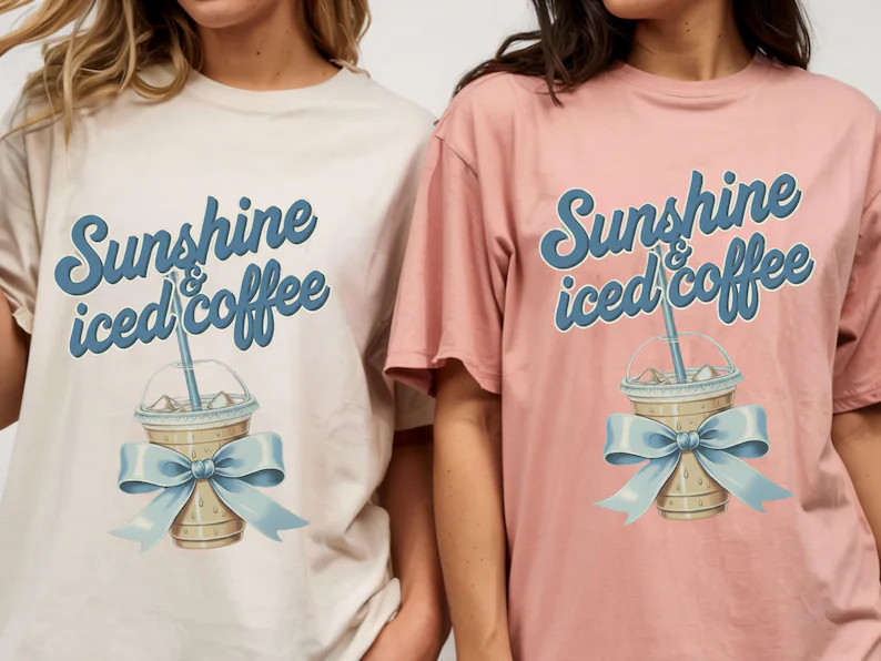 Comfort Tee Iced Coffee Sunshine