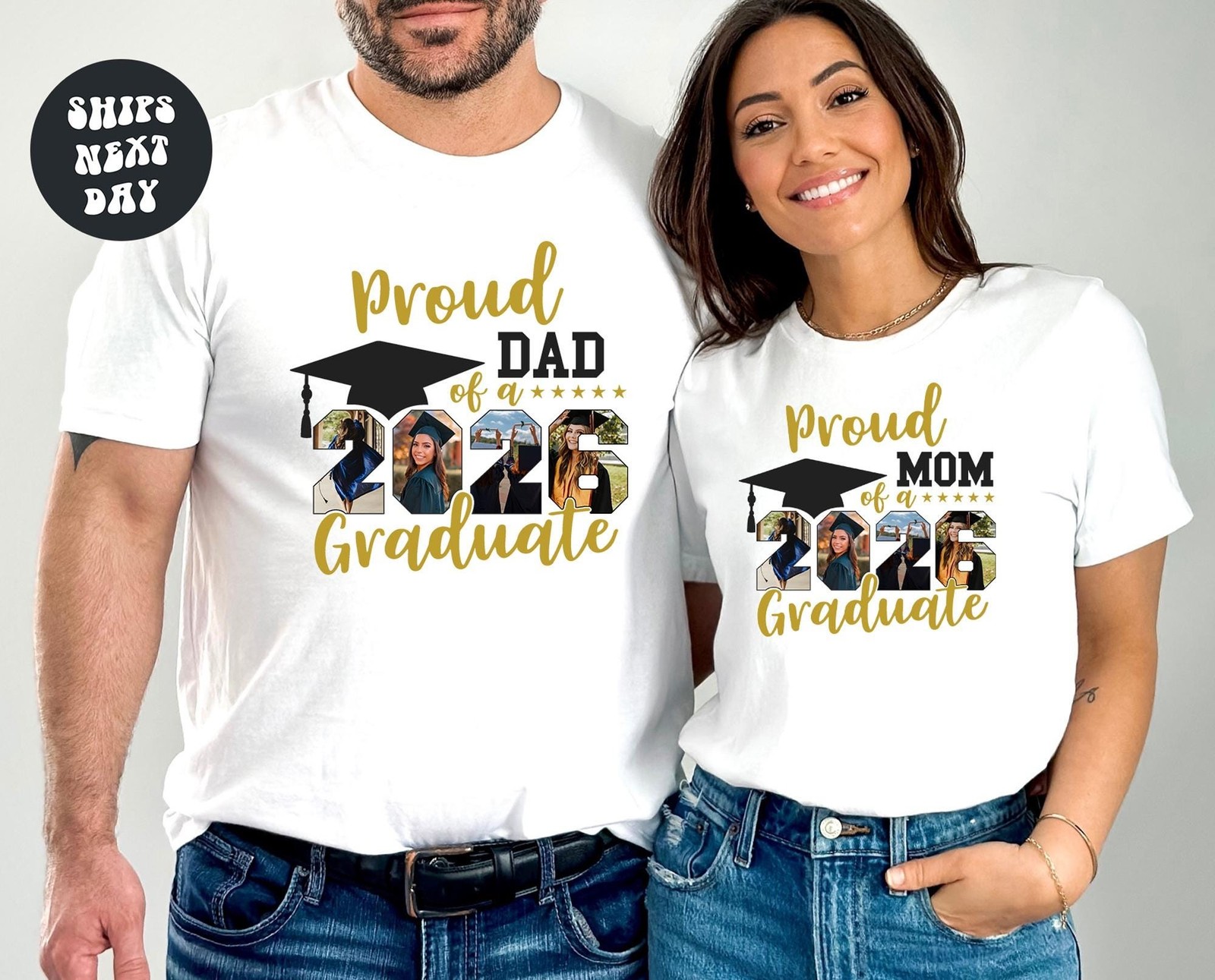 Personalized Graduation Shirts Proud Father Of A 2026 Graduate Shirt Custom