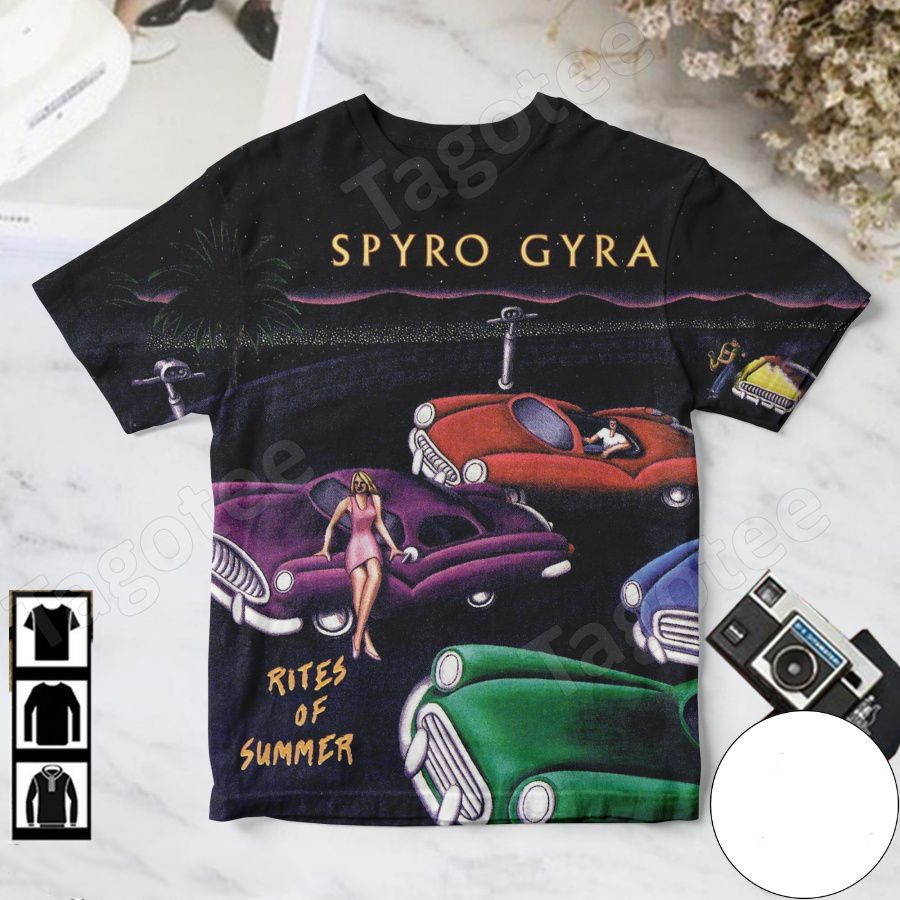 Rites Of Summer Album By Spyro Gyra Men 3D All Sizes All Over Print Shirt DT1410