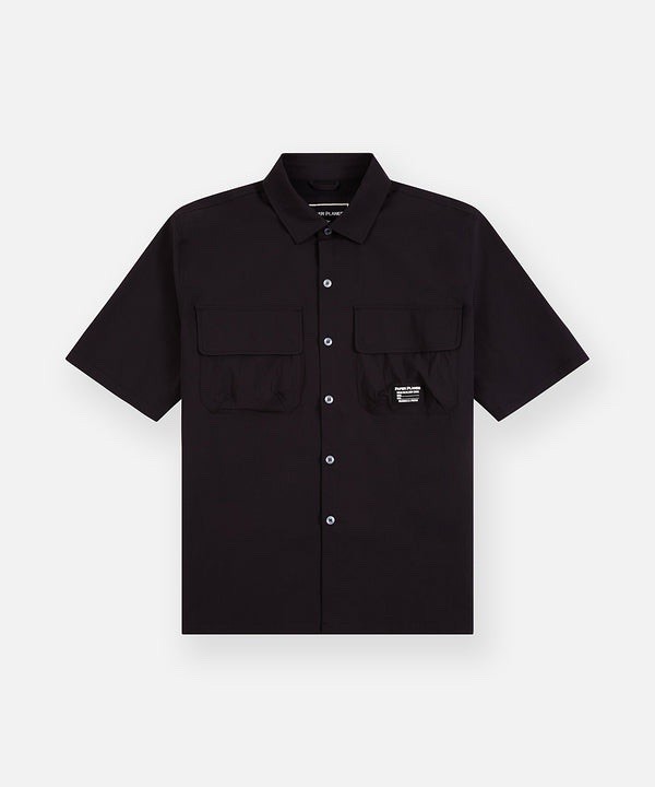 PAPER PLANES ✈️ BLACK UTILITY SHIRT SIZE XL NEW 🔥