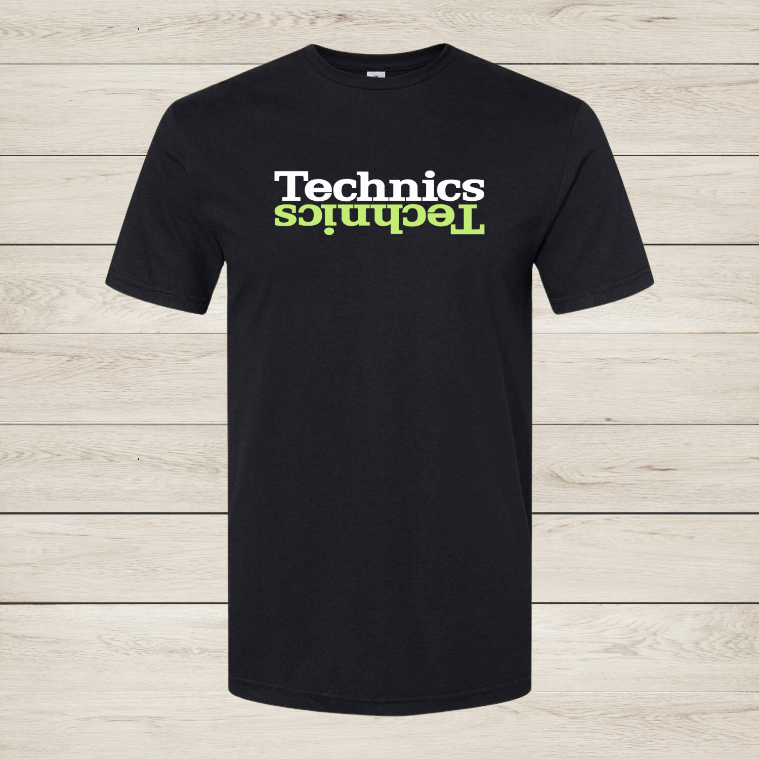 Technics Logo Unisex T-Shirt 1200 DJ Turntable Hip Hop House Size S-2XL