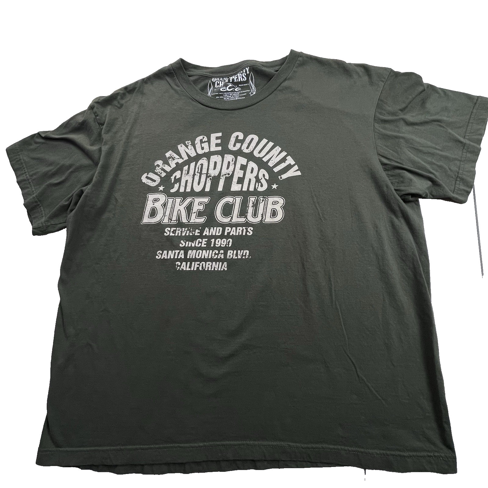 Orange County Choopers Shirt Mens XL Bike Club Santa Monica California OCC Bike