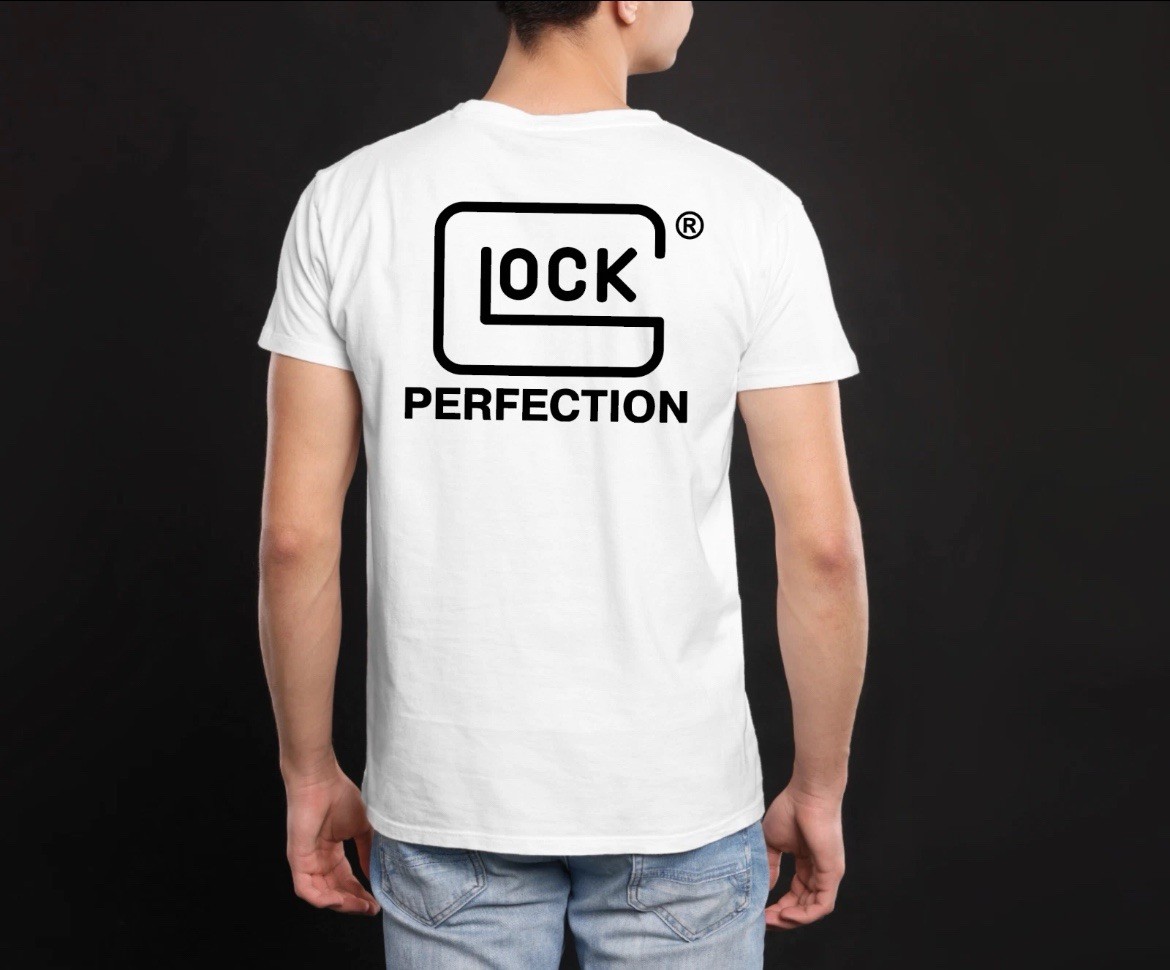 NEW Glock Men’s Big Logo t-shirt tee Bella and Canvas shirt gun gift