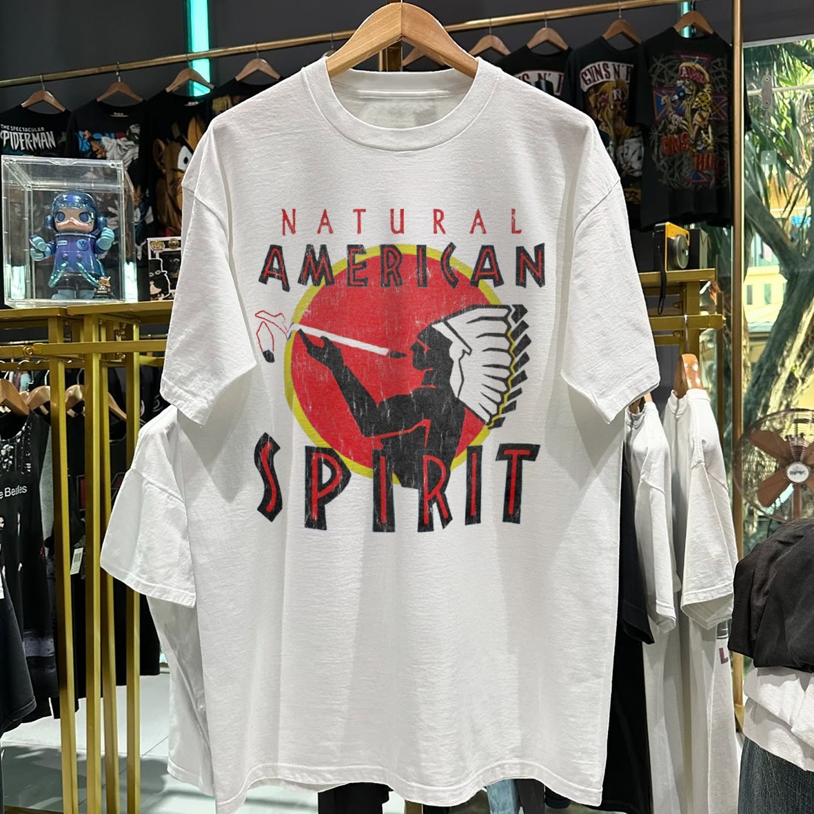 90s Natural American Spirit Promo T-Shirt White XL