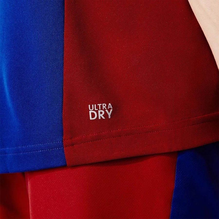 Lacoste Men’s Regular Fit Red & Blue Colorblock Anti Odor Sport Polo Size Small