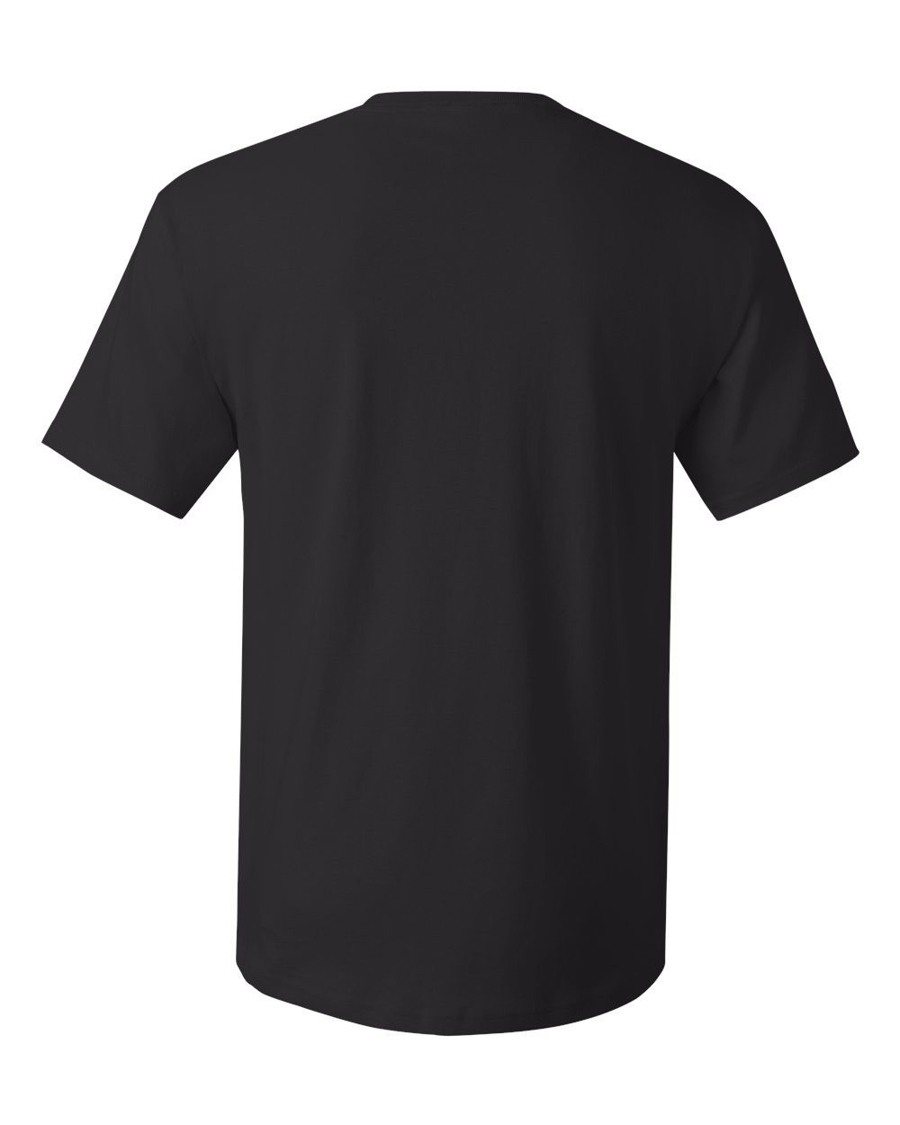 HANES CREW NECK T SHIRT BLACK 5280 SIZE XL PACK OF 4