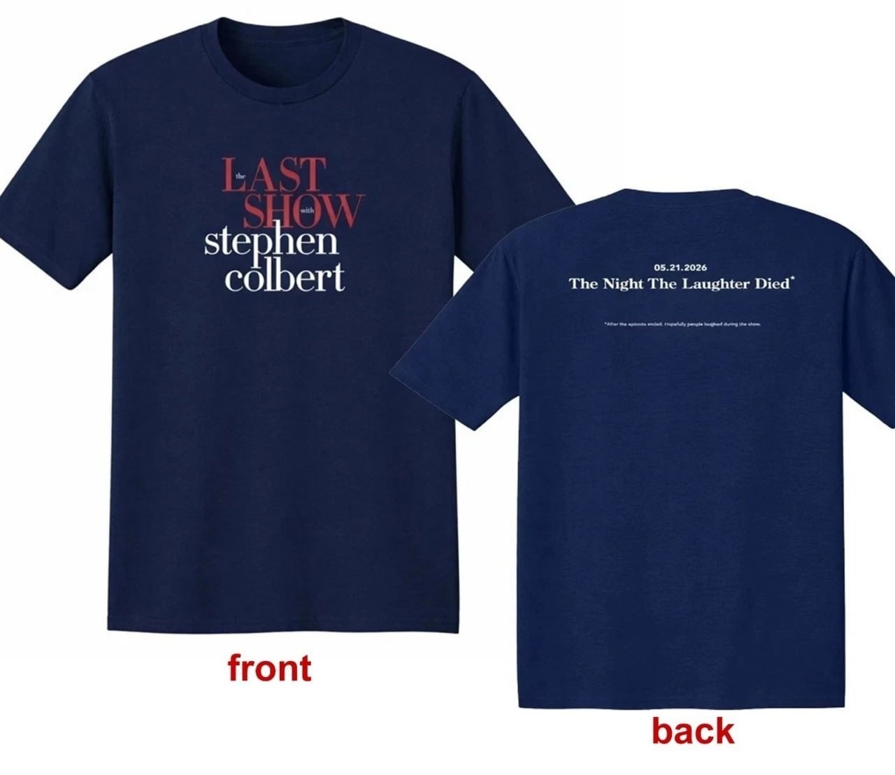 tv show 2026 t shirt