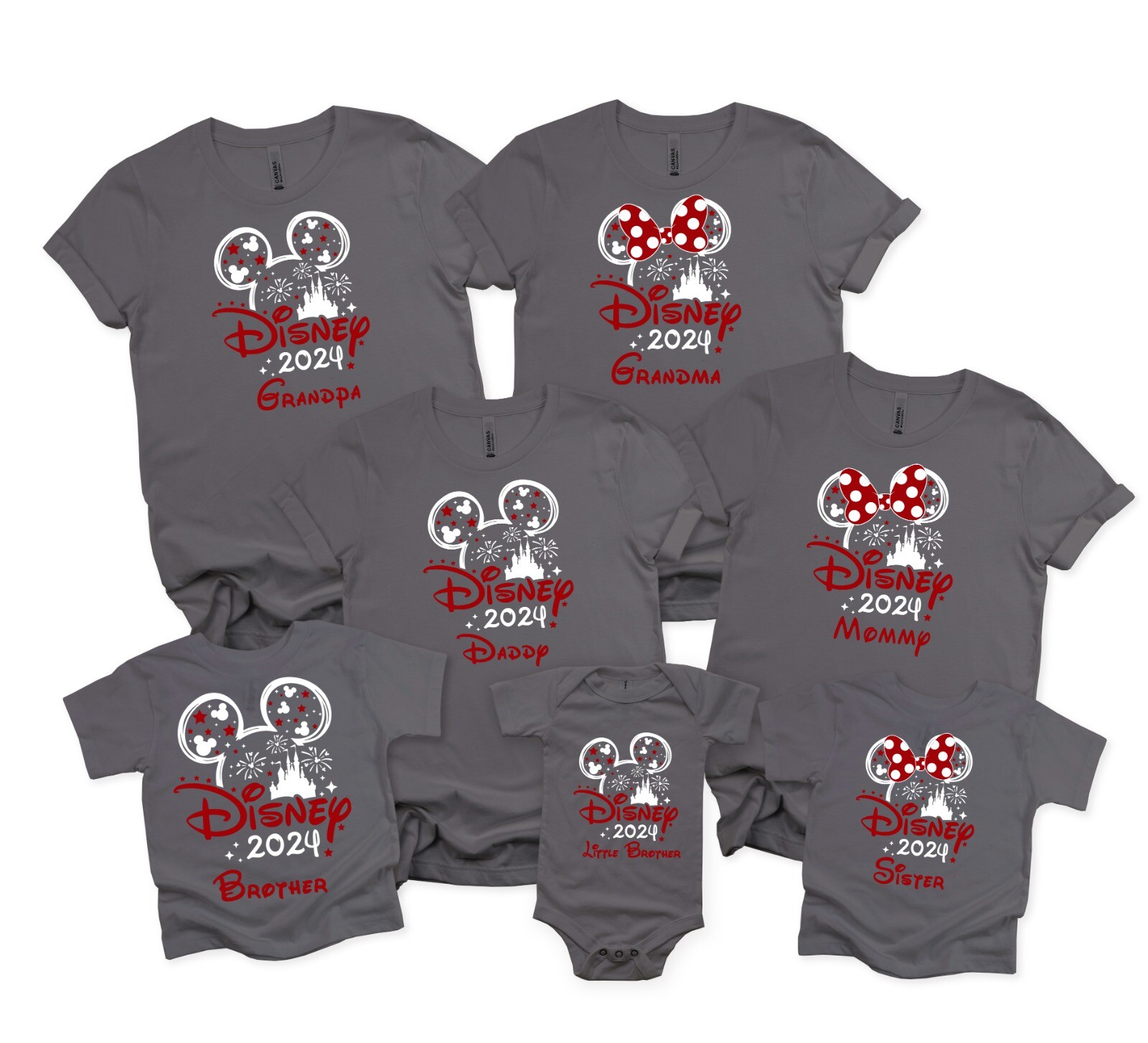 Disney Trip T-Shirt Disneyworld Shirt Disneyland Vacation Family Matching Tshirt