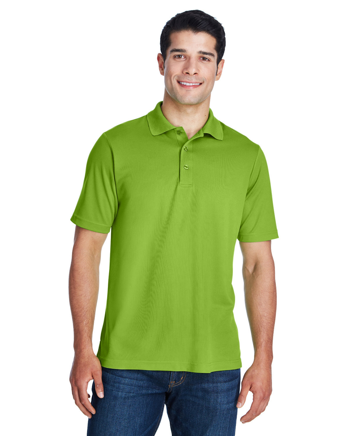 Pack Of 10 CORE365 88181 Mens Origin UV Protection Performance Pique Polo