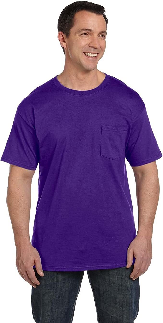 Hanes 6.1 oz. Beefy-T with Pocket 5190P
