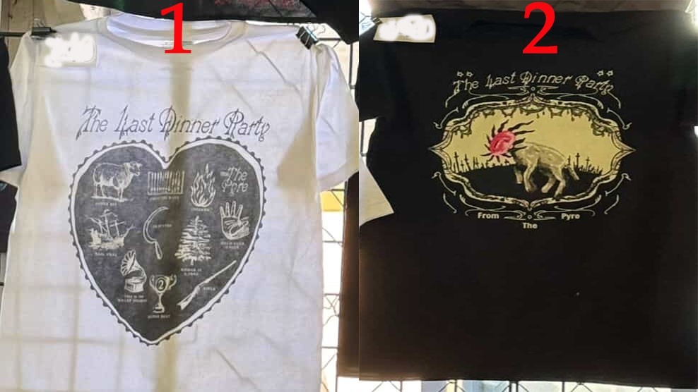 The Last Dinner Party T-Shirt From The Pyre, reprint