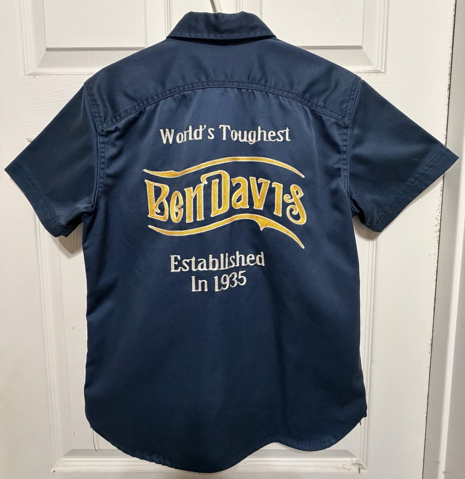 BEN DAVIS World’s Toughest WORK SHIRT Japan M Read