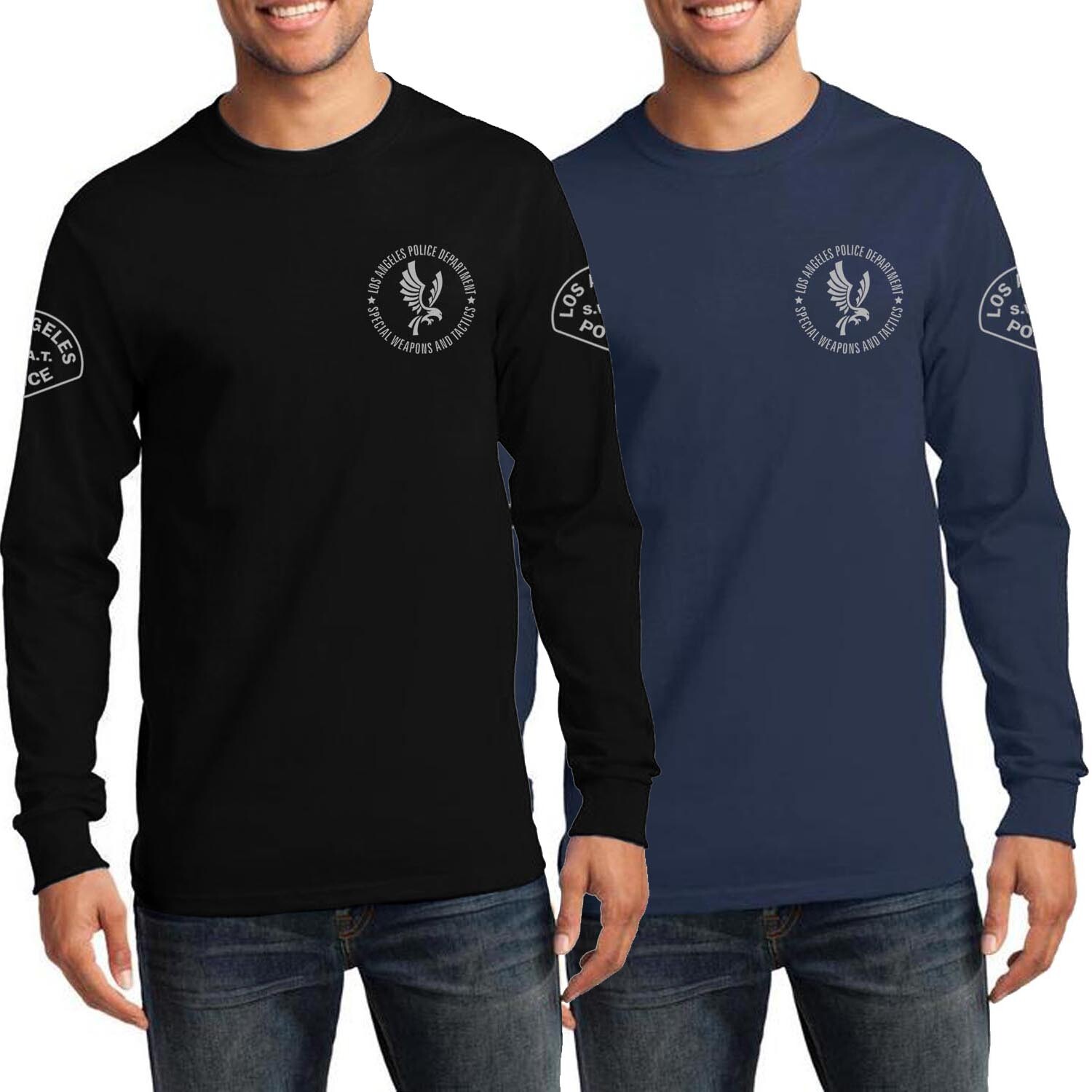 New Los Angeles Police LAPD SWAT S.W.A.T. Reboot TV Series Long sleeves T-shirt