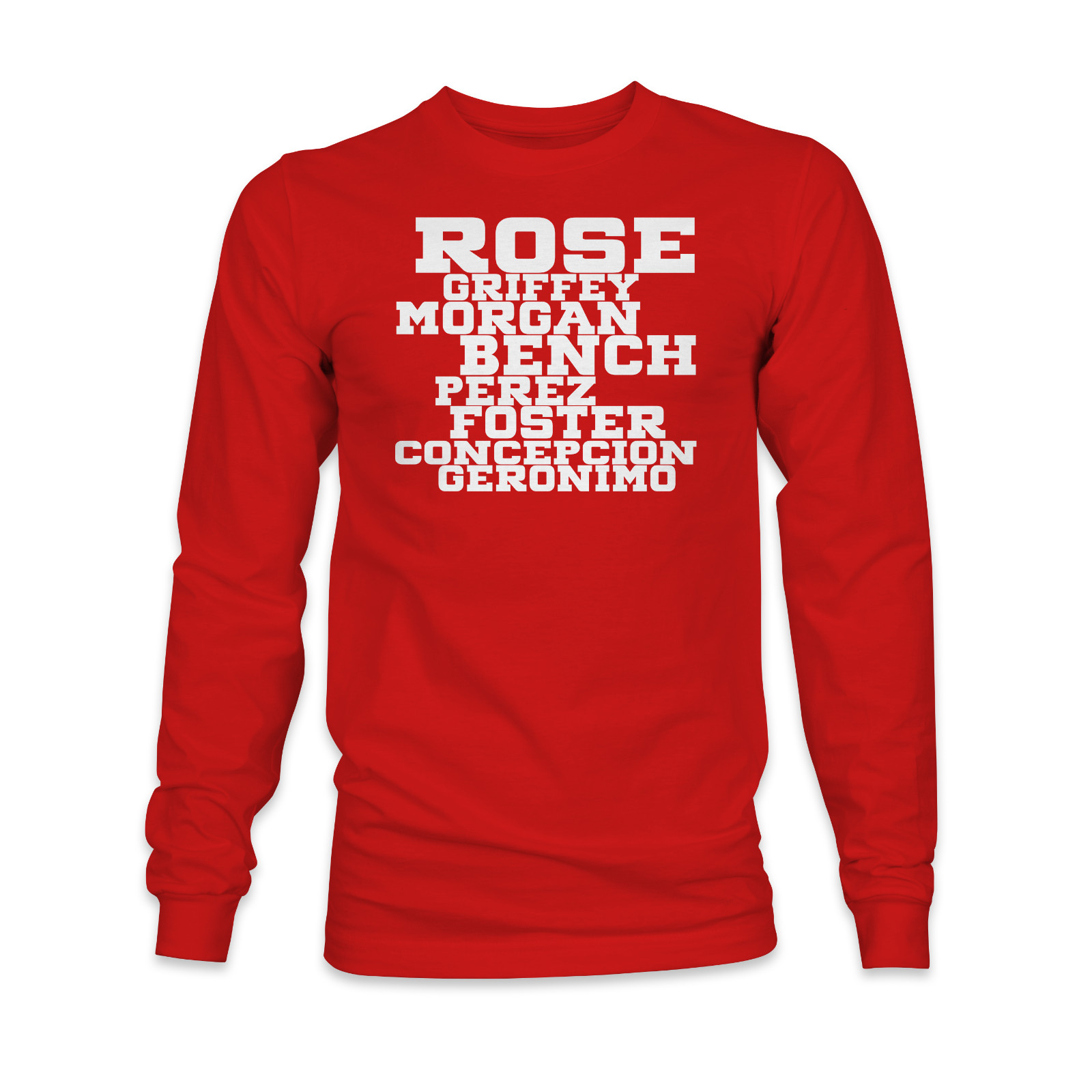Big Red Machine Long Sleeve T-Shirt…Cincinnati reds