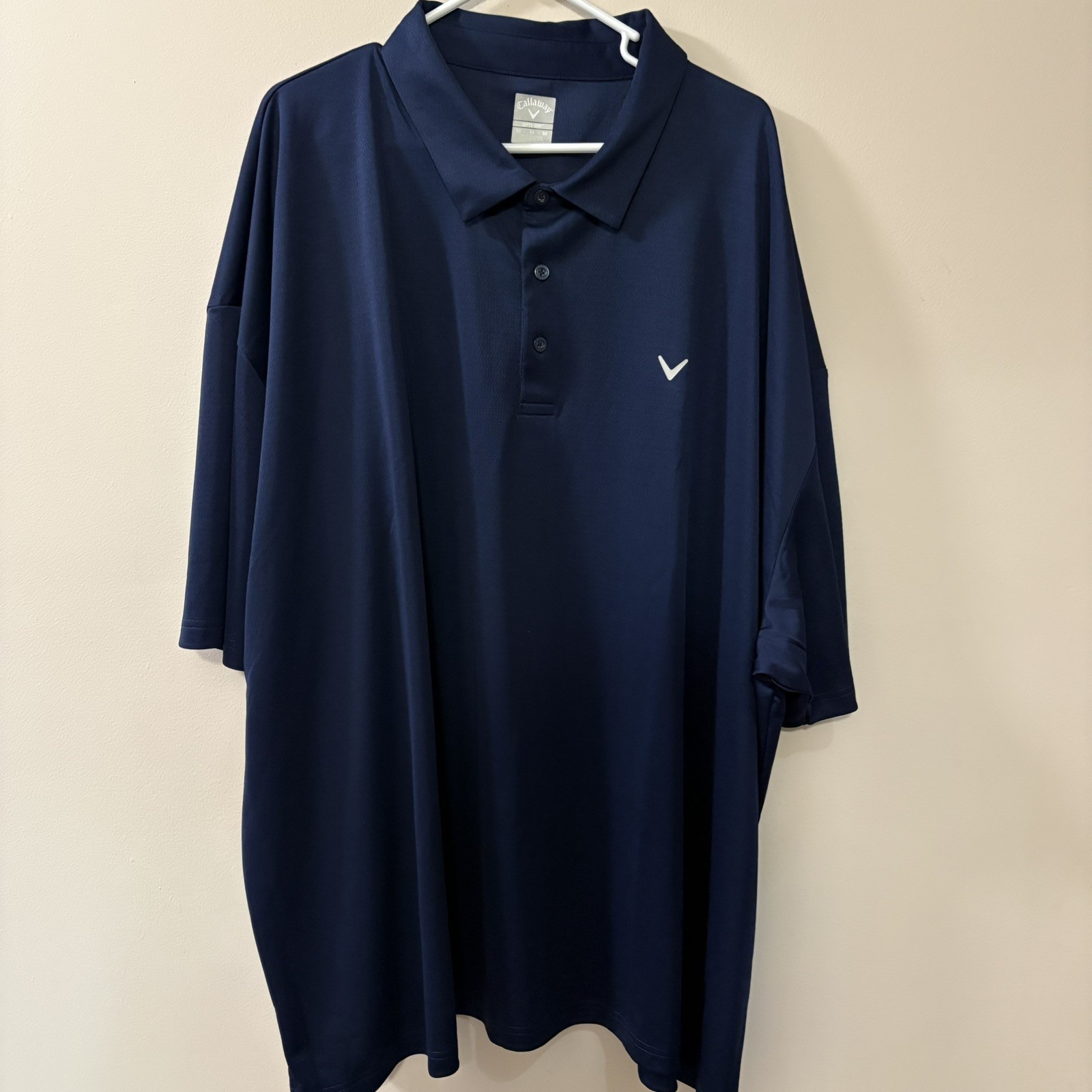 Callaway Navy Mans Polo 5 X