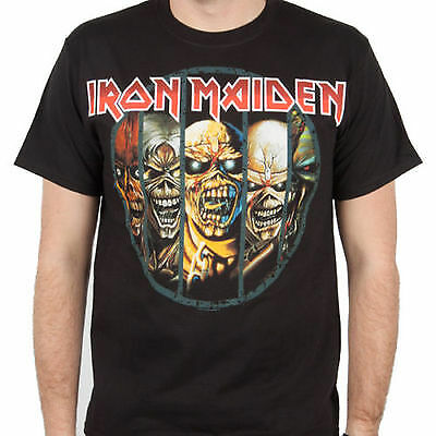 Iron Maiden Eddie Evolution Heavy Metal Classic Rock Music T Tee Shirt S-2Xl