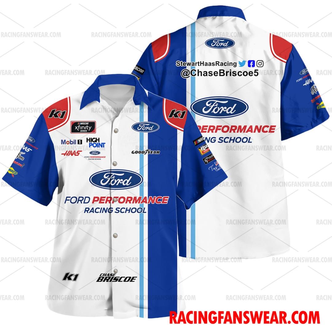Chase Briscoe Nascar Racing Hawaiian Shirts