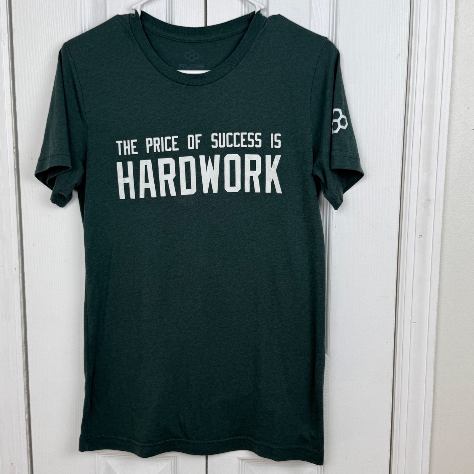 Rudis Vince Lombardi #40 Graphic T-Shirt M “The Price of Success is Hard Work”