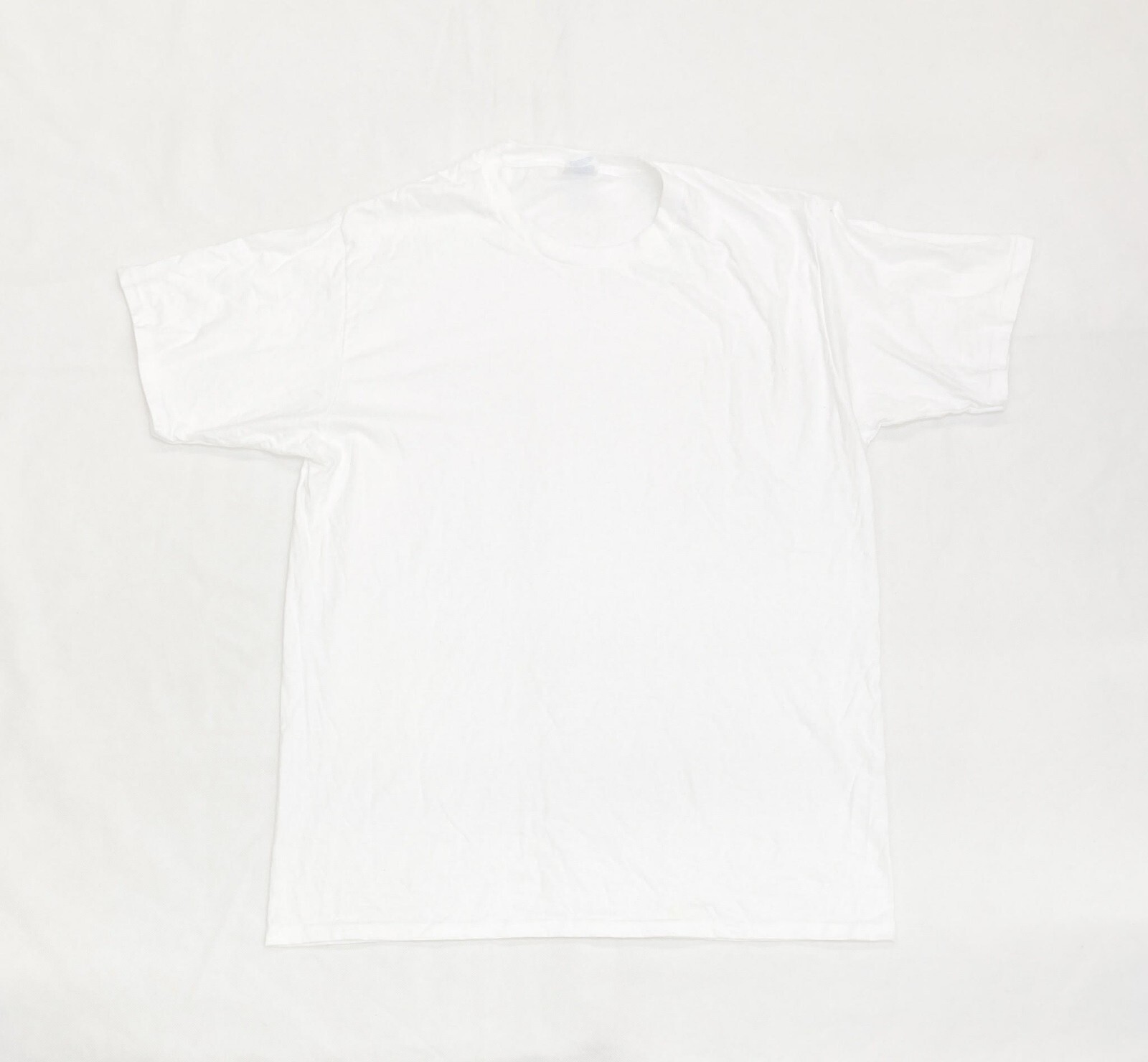 Port & Company Core Cotton Short Sleeve T-Shirt Men’s Small White Crew Tee